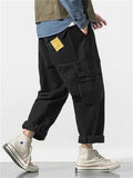 Summer Thin Trendy Joggers Long Cargo Pants For Men