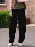 Women's Harem Classy Cotton Linen Spring Summer Long Pants