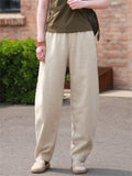 Women's Harem Classy Cotton Linen Spring Summer Long Pants