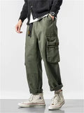 Summer Thin Trendy Joggers Long Cargo Pants For Men