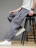 Men's Cotton Linen Chinese Style Simple Lantern Pants