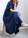 Simple Japanese Style Summer Slim Women's Dresses