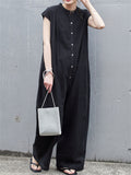 Women's Summer Comfy Eyelet Jumpsuits