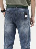 Men's Fashion Slim Solid Color Jeans