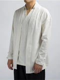 Men's Comfort Linen Zen Kimono Jackets