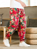 Thin Floral Colombia Long Men's Pants