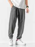 Popular Summer Autumn  Thin Long Streetwear Men's Pants