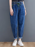 Slim Large Size Comfortable Harem Female Jeans