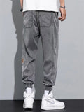 Comfy Stretchy Slim Ankle Banded Denim Pants