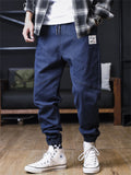 Loose Cargo Ankle-tied Long Students Male Jeans