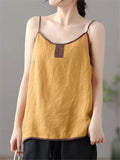 Women's Cute Solid Color Camisole Tops