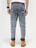 Men's Fashion Slim Solid Color Jeans