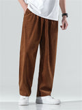 Spring Autumn Corduroy Loose Men's Pants For Outdoor Activities