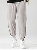 Fashion Corduroy Casual Elastic Male Pants