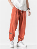 Popular Summer Autumn  Thin Long Streetwear Men's Pants