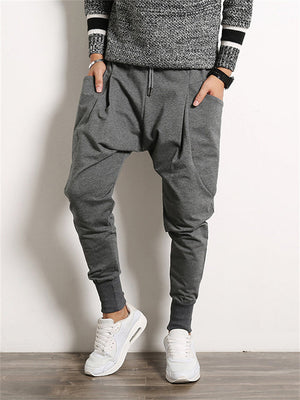 Wide Leg Saggy Loose Men's Pants