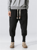 Winter Drawstring Thick Ankle-Banded Pants